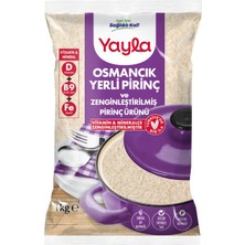 Yayla 1 kg Osmancık Yerli Pirinç - Vitamin & Mineralce Zenginleştirilmiş