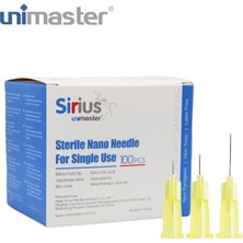 Unimaster 30G x 4 mm Mezoterapi  Ucu 25 ADET
