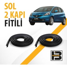 B&M Kauçuk Honda Jazz (2008-2012) Sol Ön ve Arka Kapı Fitili BM03120