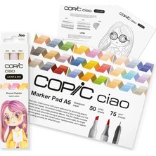 Copic Cıao Layer & Mıx Manga Starter Set, Sunset