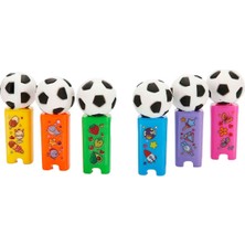 Taros Futbol Topu Kapaklı 6’lı Fosforlu Kalem 8044
