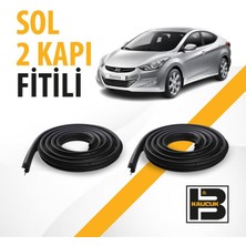 B&M Kauçuk Hyundai Elantra (2010-2015) Sol Ön ve Arka Kapı Fitili BM03340