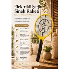 Empressco Şarjlı Elektrikli Sinek ve Böcek Öldürücü Raket, Güvenli Kullanım