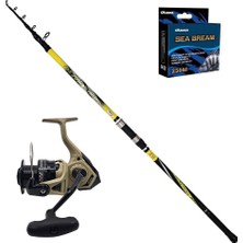Okuma Outrax 6000 - Kendo Spigola 420CM Surf Olta Seti