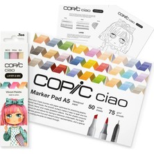 Copic Cıao Layer & Mıx Manga Starter Set, Vıbrant
