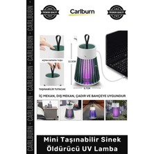 Empressco Sessiz ve Taşınabilir USB Şarjlı Kamp ve Bahçe Sinek Kovucu Uv Lamba