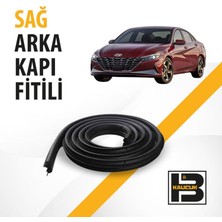 B&M Kauçuk Hyundai Elantra (2020-2025) Sağ Arka Kapı Fitili BM03323
