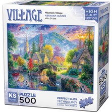 KS Games 4 Adet Ks Puzzle Dağ Kasabası 500 Parça