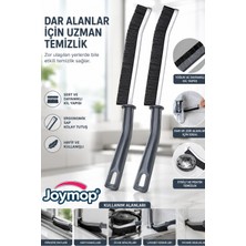 JOYMOP ( 2 Adet ) Çok Amaçlı Ince Temizlik Fırçası - Derz Arası Banyo Mutfak Lavabo Detay Temizleme Fırçası