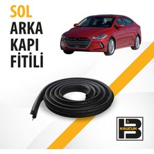 B&M Kauçuk Hyundai Elantra (2016-2020) Sol Arka Kapı Fitili BM03333