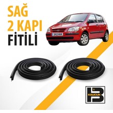 B&M Kauçuk Hyundai Getz Sağ Ön ve Arka Kapı Fitili BM03273