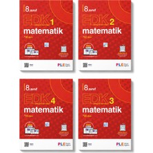 Ple 8. Sınıf Matematik Edk Seti 1-2-3-4 | Etkileşimli Ders Kitabı Tam Set | Lgs Matematik Hazırlık | Planlı Eğitim Yayınları