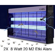 Empressco Uv Işıklı Elektrikli Sivri Sinek Öldürücü ve Kovucu Cız Zincirli 2X8W