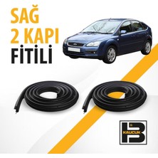 B&M Kauçuk Ford Focus Hatchback (2.nesil) Sağ Ön ve Arka Kapı Fitili BM03453