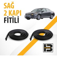 B&M Kauçuk Honda Accord (2008-2012) Sağ Ön ve Arka Kapı Fitili BM03031