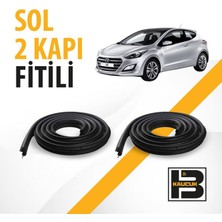 B&M Kauçuk Hyundai I30 (2012-2017) Sol Ön ve Arka Kapı Fitili BM03219