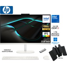 Hp omnistudio 24-CU0009NT Intel Core 5 120U 24GB 1tb SSD W11 Pro 23.8" IPS All In One D61Z0EA Duddi Mousepad+Usbbellek
