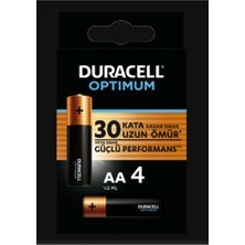 Duracell Optimum Kalem Pil 4'lü
