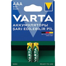 Varta Pil Rechargeable Power 2'li Ince Pil 800 Ma 2 Adet