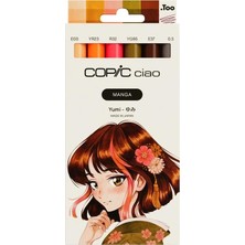 Copic Cıao Manga Set Yumı 6 Lı