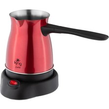 King Livra Türk Kahvesi Makinesi K3104 Kırmızı 2 Adet