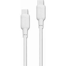 Philips 60W Usb-C Şarj Kablosu Beyaz DLC6541CW 3 Adet