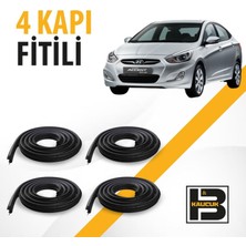 B&M Kauçuk Hyundai Accent (2012-2018) 4 Kapı Fitili BM03349