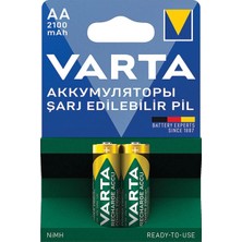 Varta Pil Rechargeable Power 2' Li Kalem Pil 2100 Mah 4 Adet