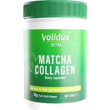 4 Adet Validus Collagen Peptides Matcha Powder 300 gr