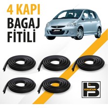 B&M Kauçuk Honda Jazz (2001-2007) 4 Kapı + Bagaj Fitili BM03128