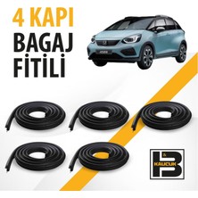 B&M Kauçuk Honda Jazz (2021-2025) 4 Kapı + Bagaj Fitili BM03095