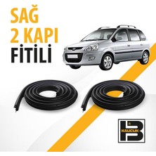 B&M Kauçuk Hyundai Matrix (2006-2008) Sağ Ön ve Arka Kapı Fitili BM03295