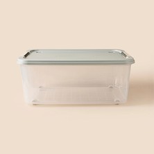 Simple Living Living Agata Organizer Kutu - Şeffaf - 40 Lt