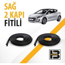 B&M Kauçuk Hyundai I30 (2012-2017) Sağ Ön ve Arka Kapı Fitili BM03218