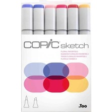 Copic Sketch 6lı Set Floral Favorites 2