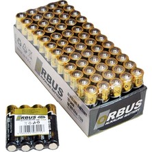 Orbus Alkalin Pil Aaa 4'lü LR03 4 Adet