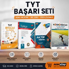 Akm Kitap Acil Matematiğin Ilacı Bilgi Sarmal Türkçe Aktif Kimya ve Biyotik Biyoloji Soru Bankası Seti 4 Kitap