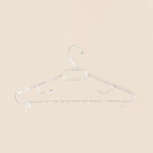 Simple Living Living Neo Şeffaf 6'lı Elbise Askısı - Şeffaf