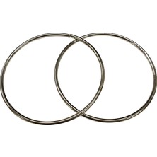 Elegantshop Yuvarlak Metal Çanta Sapı 13 cm Cc2