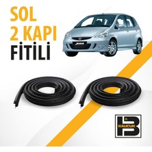 B&M Kauçuk Honda Jazz (2001-2007) Sol Ön ve Arka Kapı Fitili BM03131