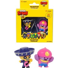 Brawl Stars 2’li Figür Seti S1 - Gitarlı Poco - Pembe Şapkalı Gene