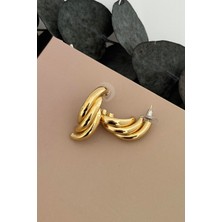 Nuva Atelier Lunex Gold Küpe