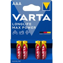 Varta Pil Max Power 4' Lü Ince Pil 2 Adet