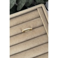 Nuva Atelier Tam Tur Gold Yüzük