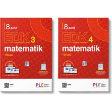 Ple Akademi 8. Sınıf Matematik Edk 3 ve Edk 4 Etkileşimli Ders Kitabı Seti | Lgs Hazırlık Matematik Kaynak Kitap Seti