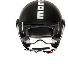 Momo - Design Momo Kask/ Fgtr Classıc Mono Matt Black/white
