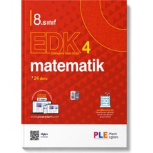Ple Akademi 8. Sınıf Edk 4 Matematik Etkileşimli Ders Kitabı | Lgs Hazırlık Matematik Kaynağı | Planlı Eğitim