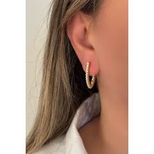 Nuva Atelier Taşlı Vip Seri Küpe