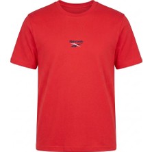 Reebok New Id Reg Iı Sl Tee Kırmızı Erkek Kısa Kol T-Shirt