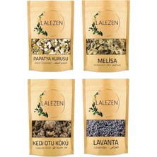 Lalezen Rahatlatıcı Çay/ Relax Tea - 50 gr Melisa - 50 gr Kediotu - 50 gr Lavanta - 50 gr Papatya